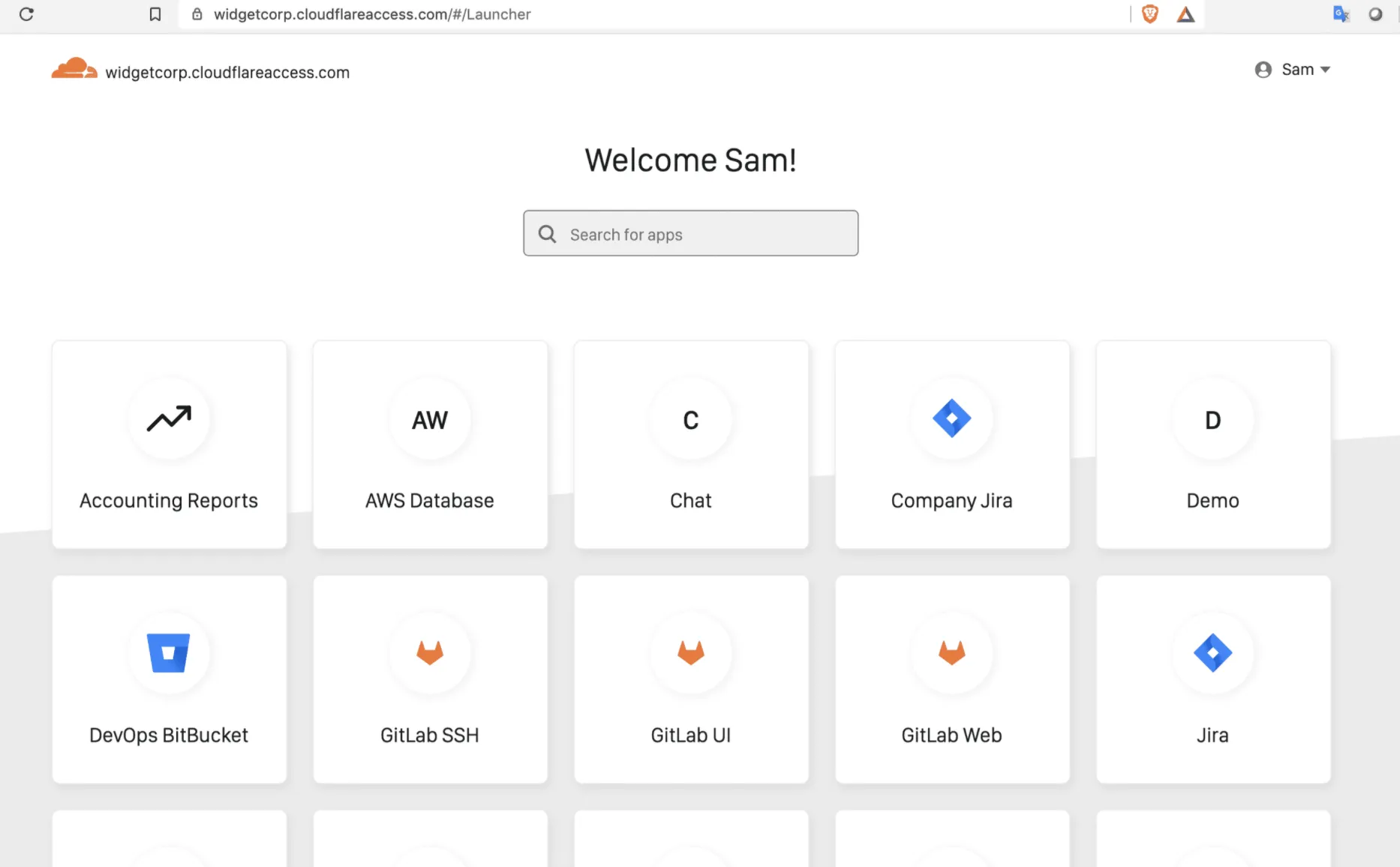 App Launcher 门户