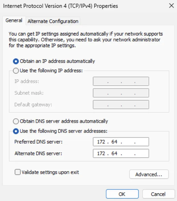 Windows DNS 解析器选项