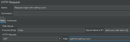 更新 HTTP Request 部分