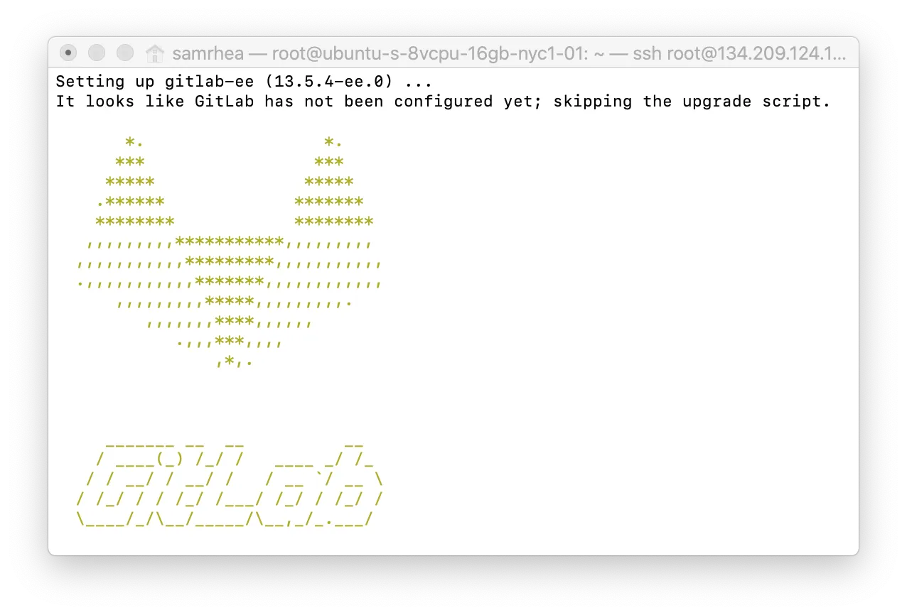 安装 GitLab