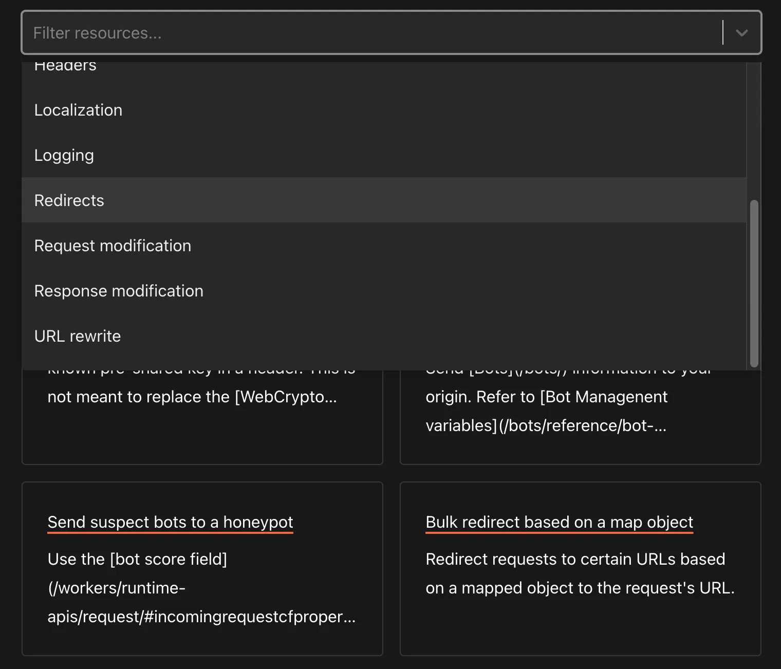 ResourcesBySelector 组件示例