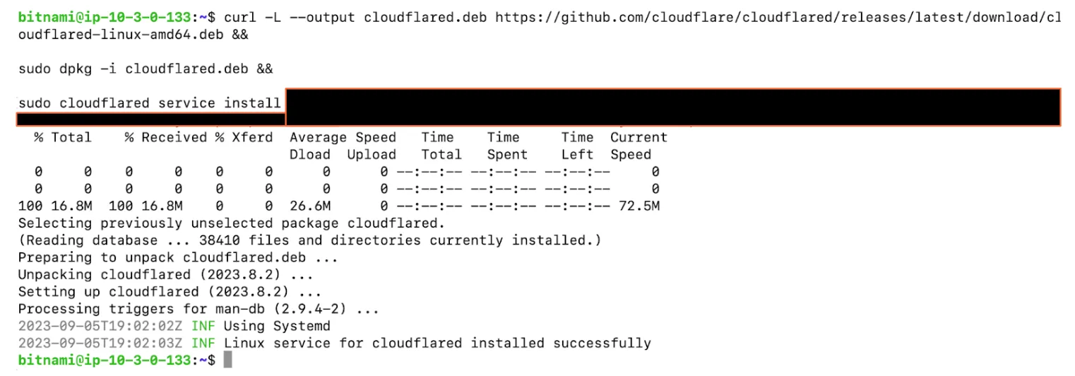 Cloudflare 支持通过 CLI 轻松部署/配置 Cloudflare Tunnel。