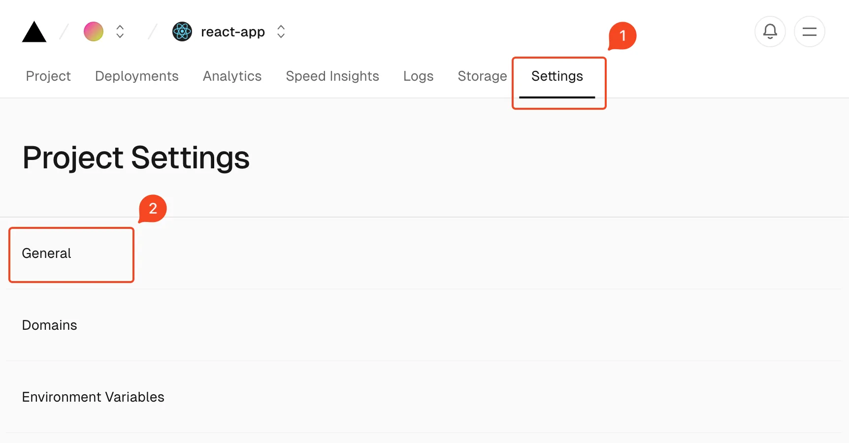 在站点仪表板中选择 Site Settings
