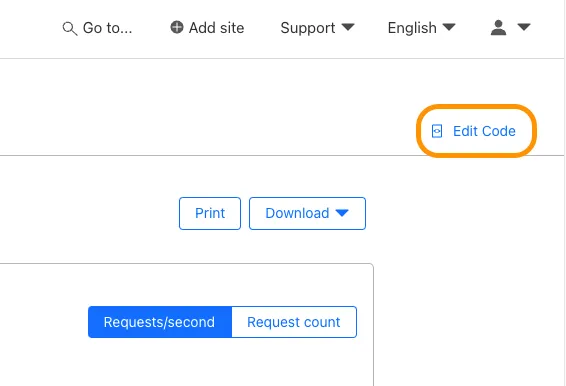 在 Cloudflare 仪表板中直接编辑代码
